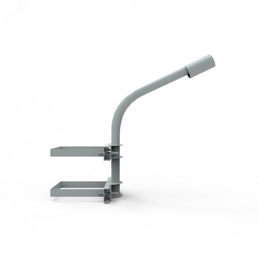 Кронштейн для уличных светильников на опору с 2-мя хомутами 625х460х680 D48 мм Gauss