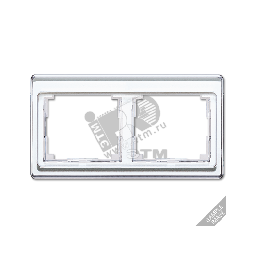 Рамка 3 поста горизонтальная золотая бронза