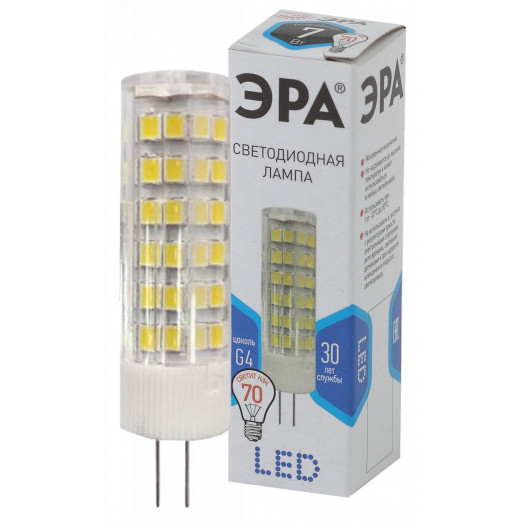 Лампа светодиодная LED-JC-2,5W-220V-SLC-840-G4 (диод, капсула, 2,5Вт, нейтр, G4) (20/500/24500)