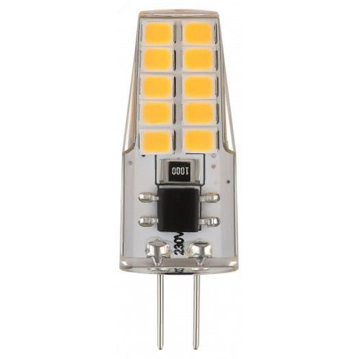 Лампа светодиодная LED-JC-2,5W-220V-SLC-840-G4 (диод, капсула, 2,5Вт, нейтр, G4) (20/500/24500)