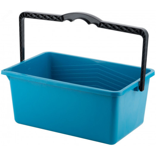 Ведро для краски, пластиковая ручка 8 л синее
