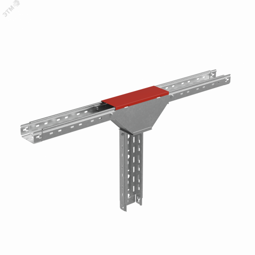 Крышка Т-отвода вертикального 50 мм с разворотом на 90 гр. ПЛЮС