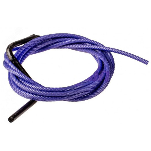 Трос сантехнический D7.2 мм 5 м в полимерном покрытии