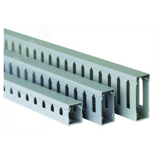 Короб перфорированный RL75 15x60 серый QUADRO