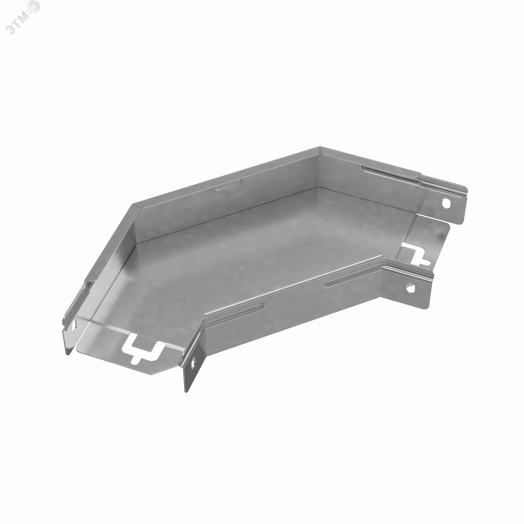 Угол горизонтальный 90 гр. 50х100 мм ПЛЮС INOX304