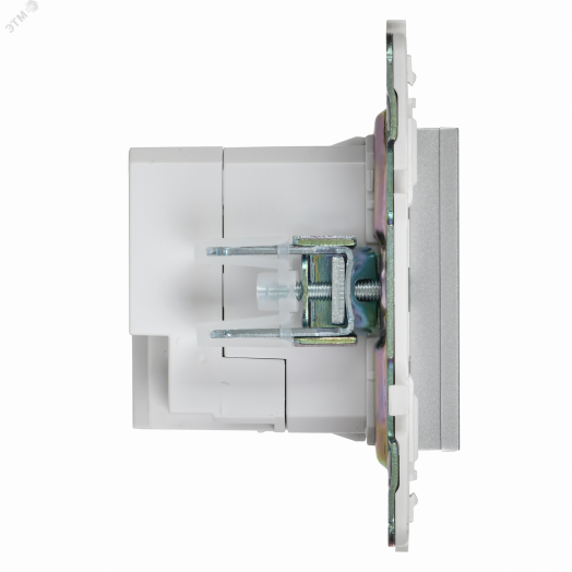 SKANDY Розетка USB A+C 3,1А SK-R14S серебряный IEK