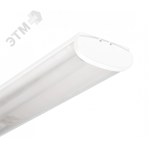 Светильник люминесцентный ЛПО-46-2х36-713 опаловый ЭПРА IP20