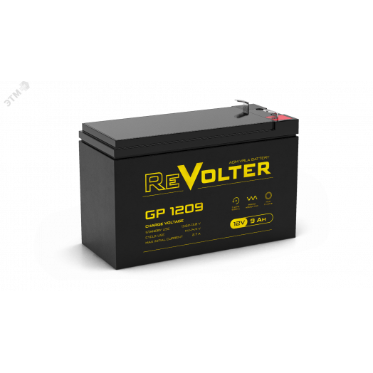 Аккумуляторная батарея Revolter GP 12В 9Ач