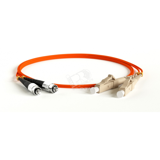 Патч-корд волоконно-оптический (шнур) мм 50/125 FC-LC duple LSZH 3 м