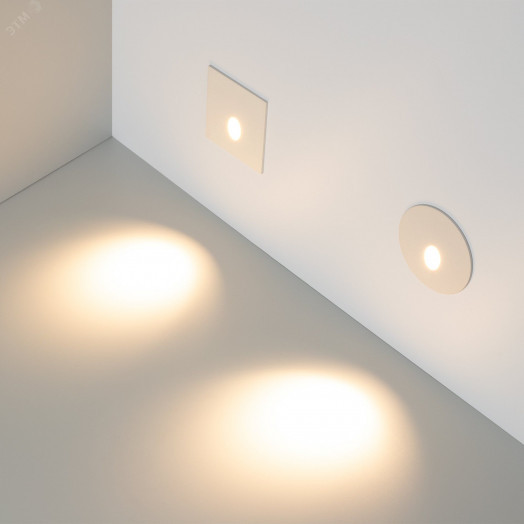 Светильник LT-GAP-R70-3W Warm3000 (WH, 30 deg) (ARL, IP65 Металл, 3 года)