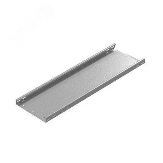 Промышленный лоток кабельный неперфорированный 150х35х3000, толщина 2,0 мм, Сендзимир цинк