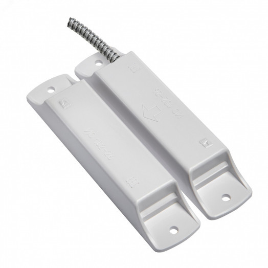 Извещатель охранный ИО 102-26 исп.04 магнитоконтактный корпус пластмассовый защитный оцинкованный металлорукав 700мм.