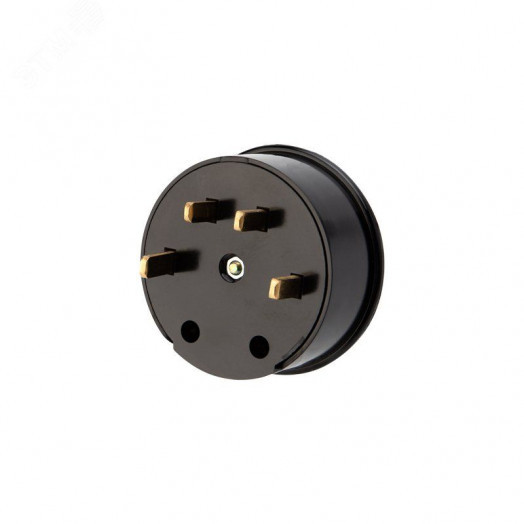 Вилка ВШ для электрической плиты 32А, 380В, 3Р+РЕ ОУ черная REXANT
