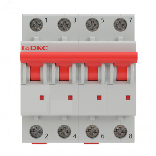 Выключатель автоматический модульный YON MD63 3N 1A D 6kA