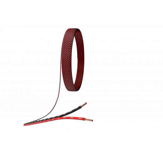 Кабель акустический 2х0.25 красно-черный 100м