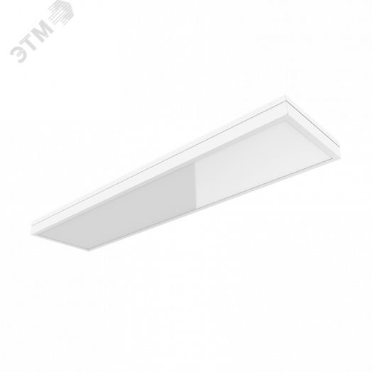 Светодиодный светильник C350/U медицинский встраиваемый/накладной 35 Вт CRI90 4000 K 1195х295х68 мм с опаловым рассеивателем IP54 DALI