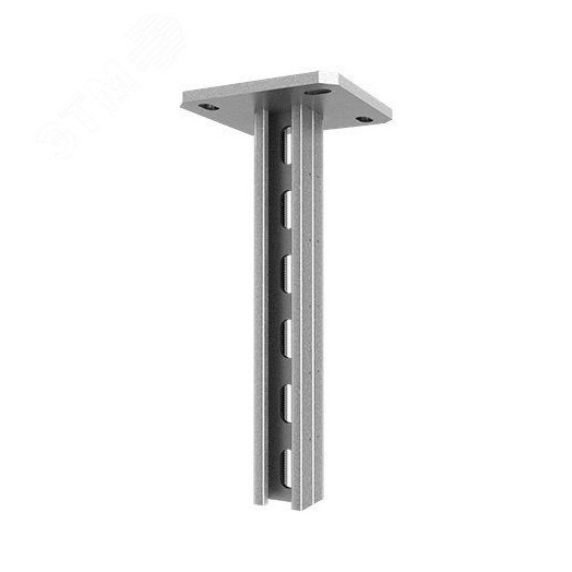 Подвес потолочный СТРАТ двойной 41х21х1400, толщ. 2,0 мм, гальван. цинк