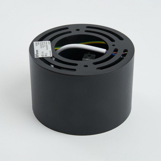 Светильник ДПО-12w GX53 без лампы поворотный черный