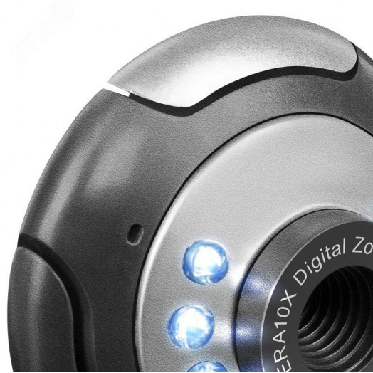 Веб-камера C-110 0.3 МП, подсветка, кнопка фото