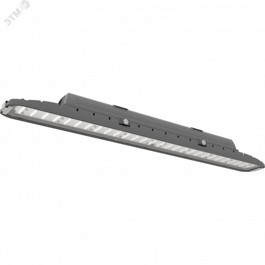 Светильник SLICK.PRS LED 20 with driver box /tempered glass/ with  through wiring Ex 5000K