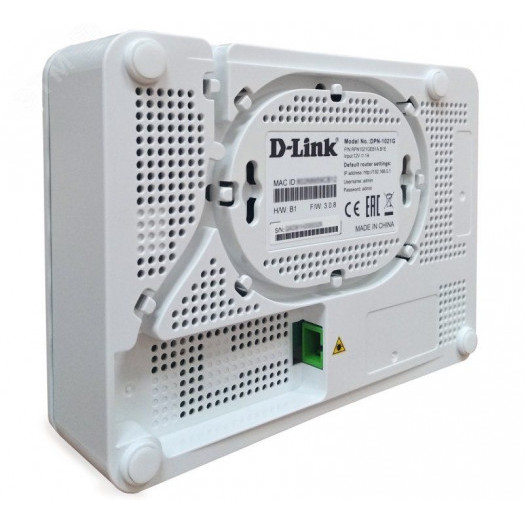Шлюз абонентский голосовой GPON ONT, 1xGPON, 1x10/100/1000Base-T, 1x10/100Base-TX, 1xFXS