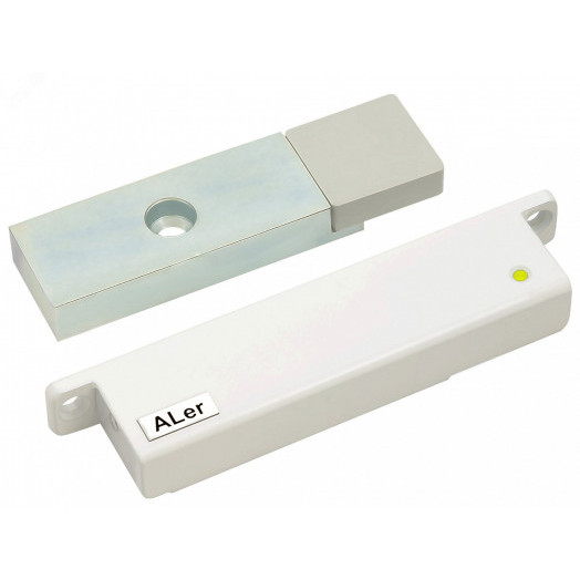 Замок электромагнитный AL-150 Premium 24V белый