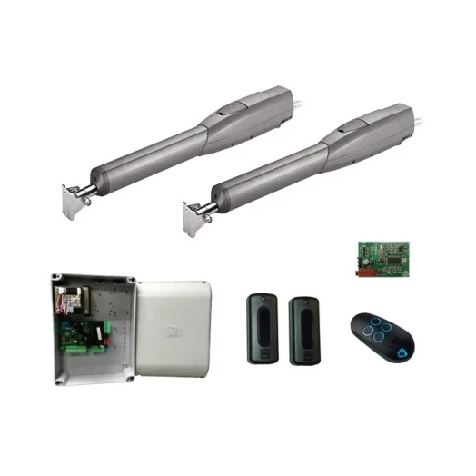 Комплект автоматики для распашных ворот на основе привода ATS30AGS (блок управления ZF1N,           радиоуправление, фотоэлементы)