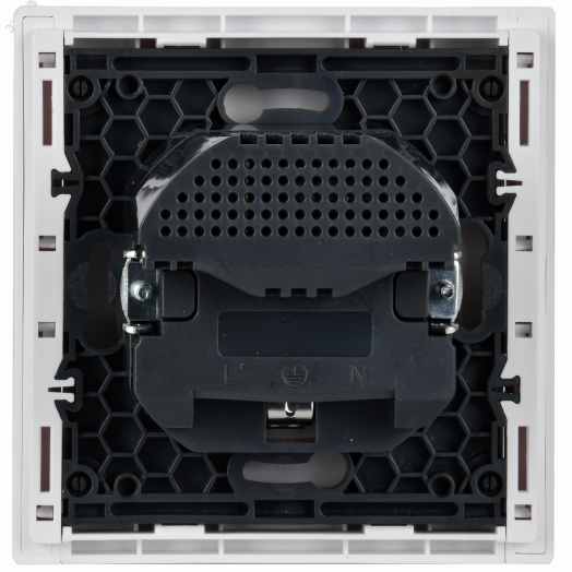 FORTE&PIANO Розетка 1-местная с заземлением с защитными шторками винтовое крепление 16А USB A+C 18Вт FP247 белый IEK