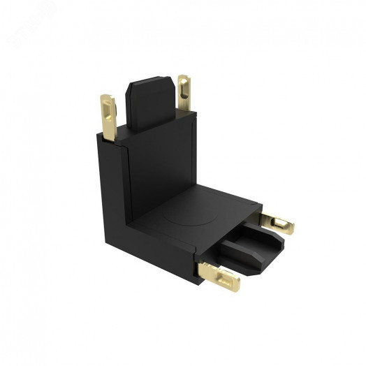 Коннектор черный V-обр. MTR16 CV-BL к низковольтному шинопроводу Jazzway