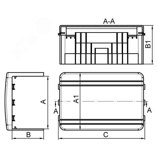 Угол плоский Т-образный 150x80 NTAN  IN-Liner