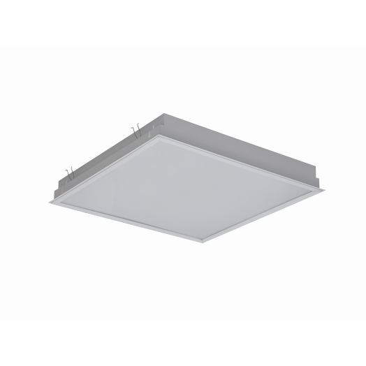 Светильник люминесцентный OPL/R 2x36 HF встраиваемый опаловый с ЭПРА