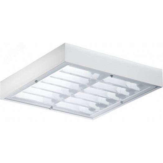 Светильник люминесцентный OWP 2x55 КЛЛ 2G11 IP54 ЭПРА зеркальная решетка