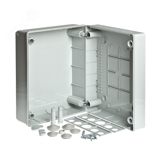 Корпус монтажный свободной компоновки на 24 модуля серый IP55