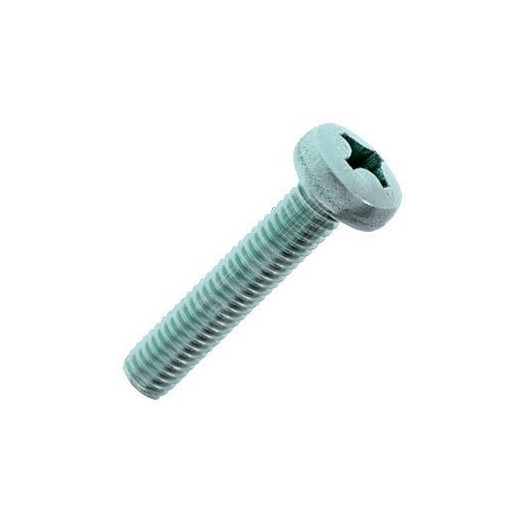 Винт DIN7985 М6х16 полукруглая головка оцинкованный