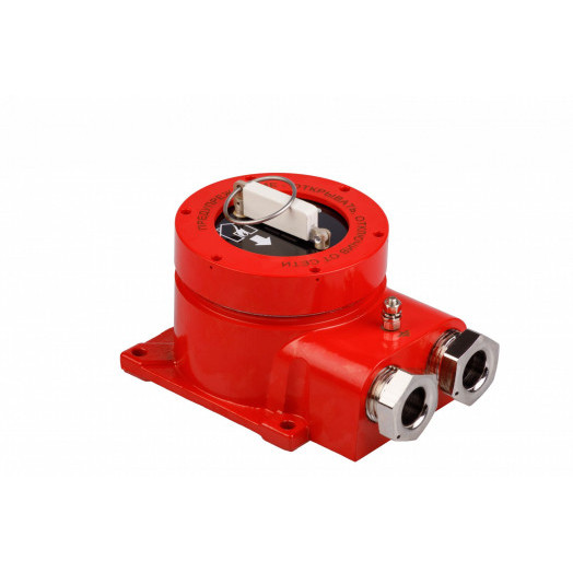 Извещатель пожарный ручной взрывозащищенный       неадресный герконовый ЕхИП535-1В/Г-А-К