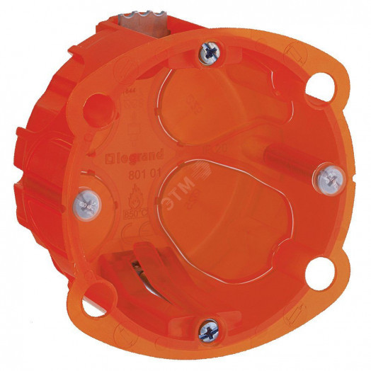 Batibox Коробка установочная 1 полюс глубина 40мм