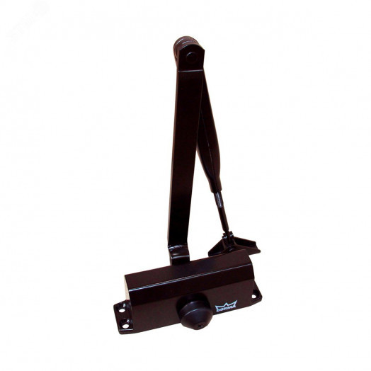 Доводчик TS Nano с рычагом, DIY тёмно-коричневый