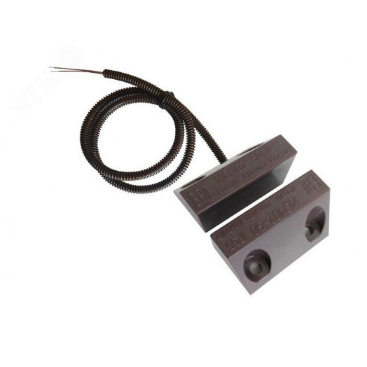 Извещатель охранный магнитоконтактный точечный ИО 102-50 Б2П (2) коричневый