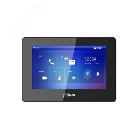 Видеодомофон IP сенсорный 7' цветной экран с разрешением 1024х600 белый