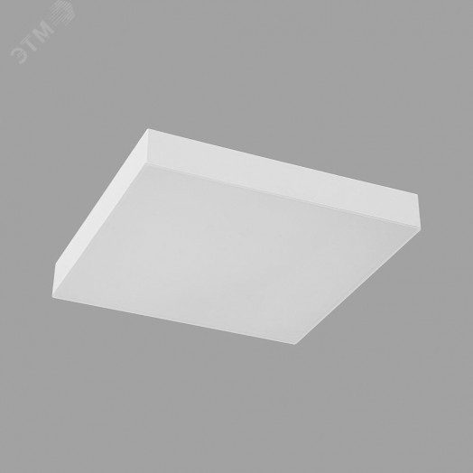 Светильник светодиодный ДПО-18w 4000K 1440Лм квадратный белый IP44