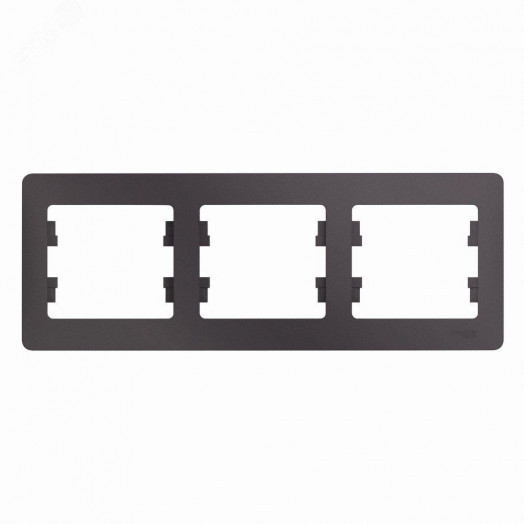 GLOSSA рамка 3-постовая горизонтальная сиреневый туман