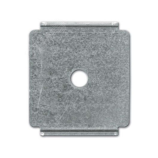 Пластина для подвеса проволочного лотка на шпильке нержавеющая сталь