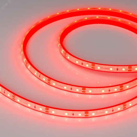 Лента герметичная RTW-PFS-A60-11мм 12V Red (4.8 W/m, IP68, 2835, 5м) (-)