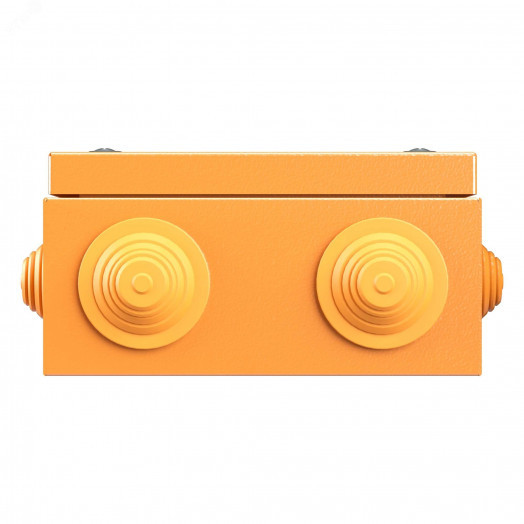 Коробка стальная FS с кабельными вводами и клеммниками IP55 150х150х80мм 4р  450V 20A 10мм.кв  нерж.контакт