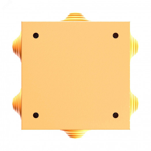 Коробка стальная FS с кабельными вводами и клеммниками IP55 150х150х80мм 4р  450V 20A 10мм.кв  нерж.контакт