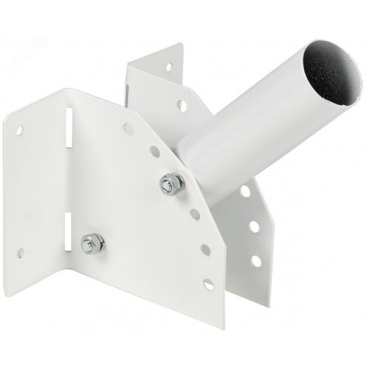 Кронштейн КР-3М D=48мм L=250мм под монтажную ленту регулируемый угол белый IEK