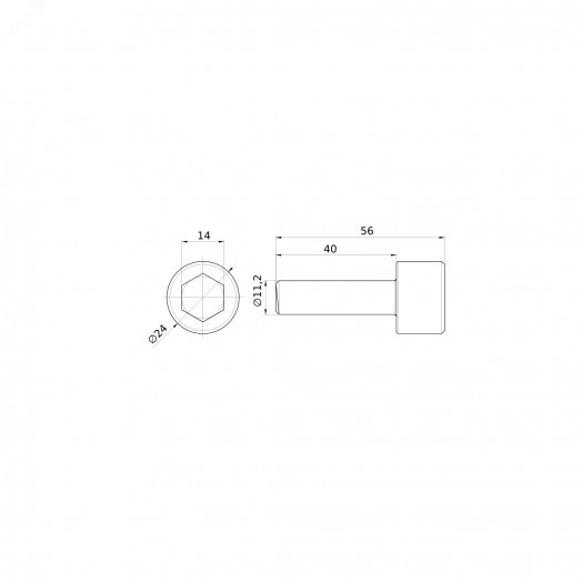 Винт для забивания безмуфтового стержневого       заземлителя