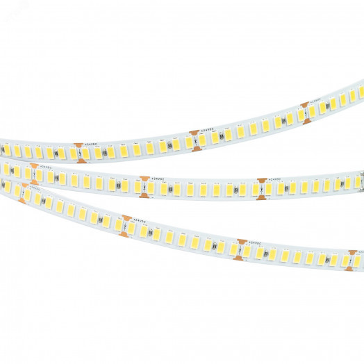 Лента ULTRA-C180-10мм 24V White6000 (19.2 W/m, IP20, 5630, 5м) (высок.эфф.200 лм/Вт)