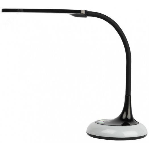 Светильник настольный NLED-481-10W-BK светодиодный с основанием черный