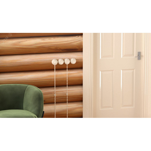 Переключатель одинарный  Rotondo, цвет бежевый